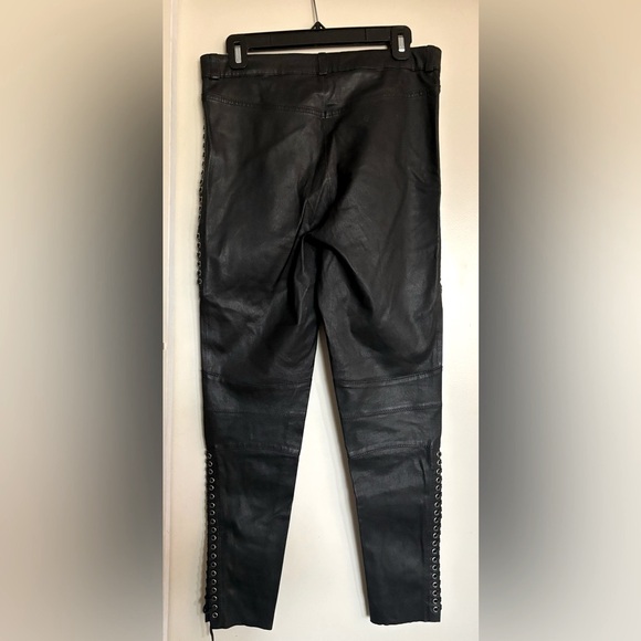 Topshop Leather Pants - Picture 2 of 7